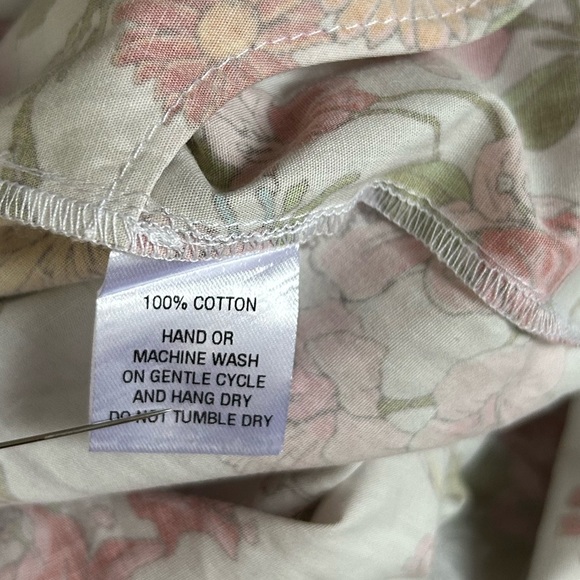 COCO SHOP Multi Floral Shirred Pocket Spaghetti Strap Maxi Dress Sz S - Picture 13 of 13